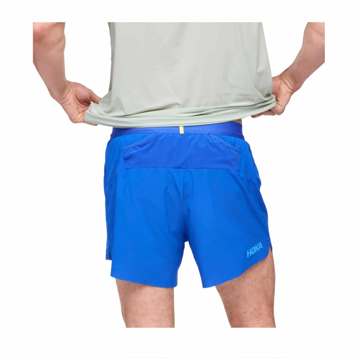 מכנסי ריצה קצרים 5 אינץ לגברים הוקה Hoka Glide 5" Short With Brief