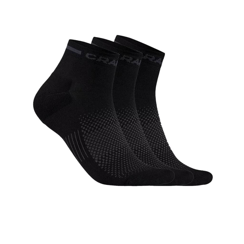 מארז 3 זוגות גרבי ריצה Craft Core Dry Mid Socks 3 Pack