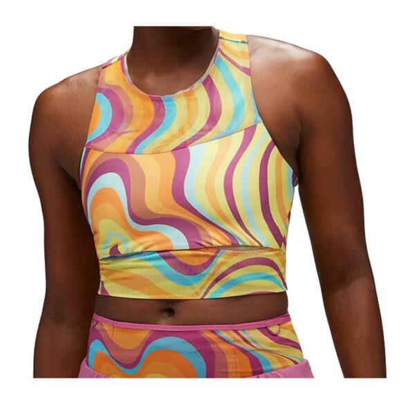 חזיית ספורט הוקה Hoka Race Day Bra Print