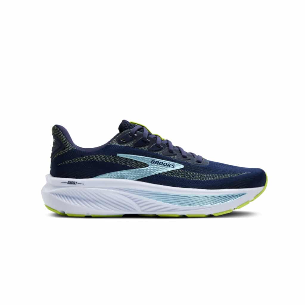 נעלי ריצה ברוקס רחבות לגברים Brooks Ghost 17