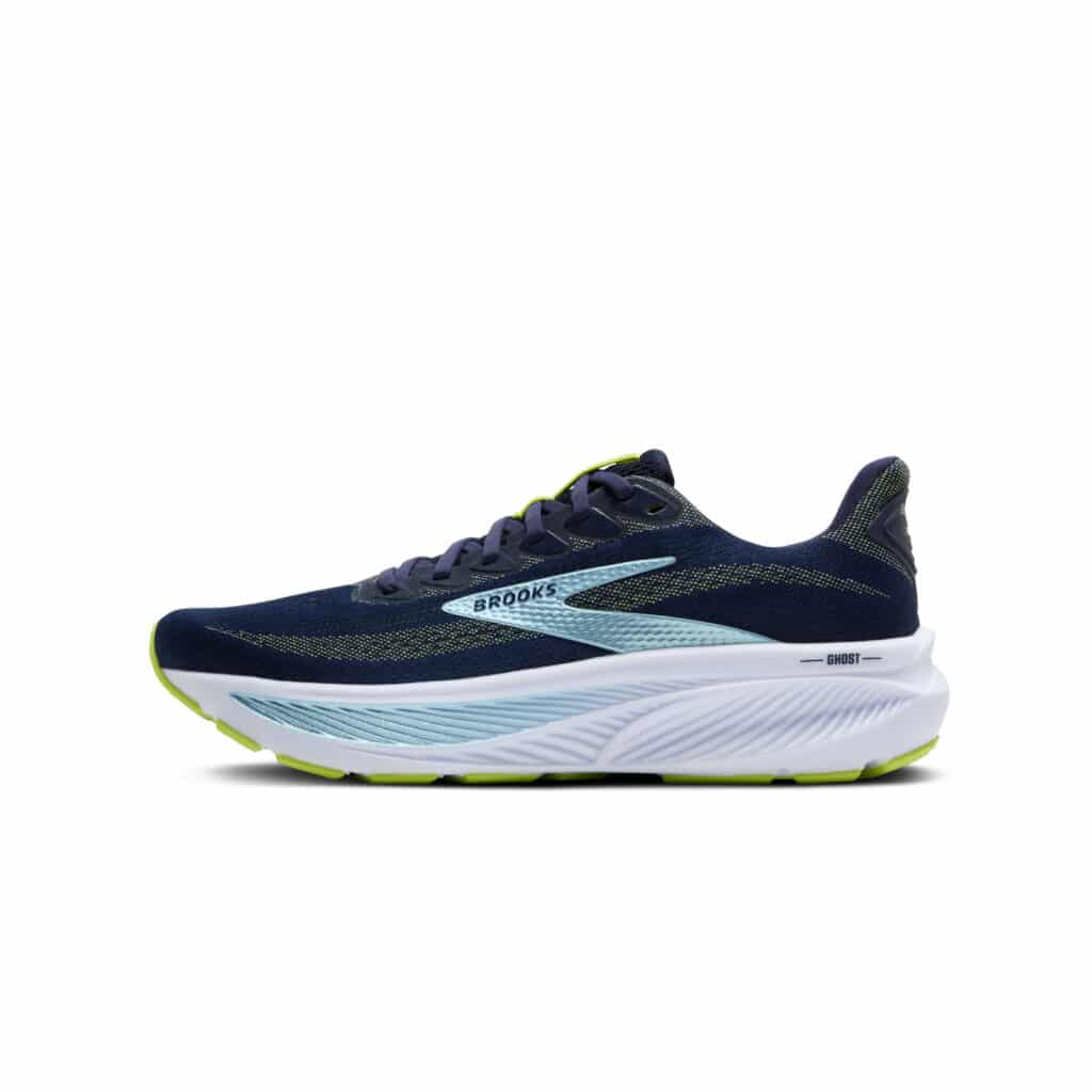 נעלי ריצה ברוקס רחבות לגברים Brooks Ghost 17