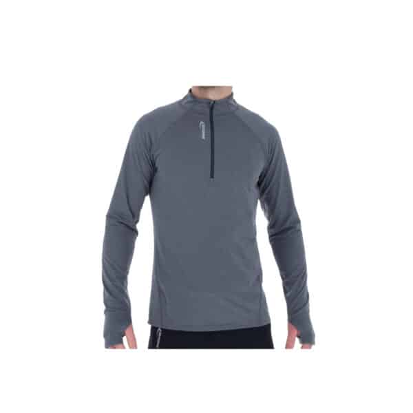 חולצת ריצה ארוכה מנדפת זיעה לגברים Inov 8 Active HZ Midlayer