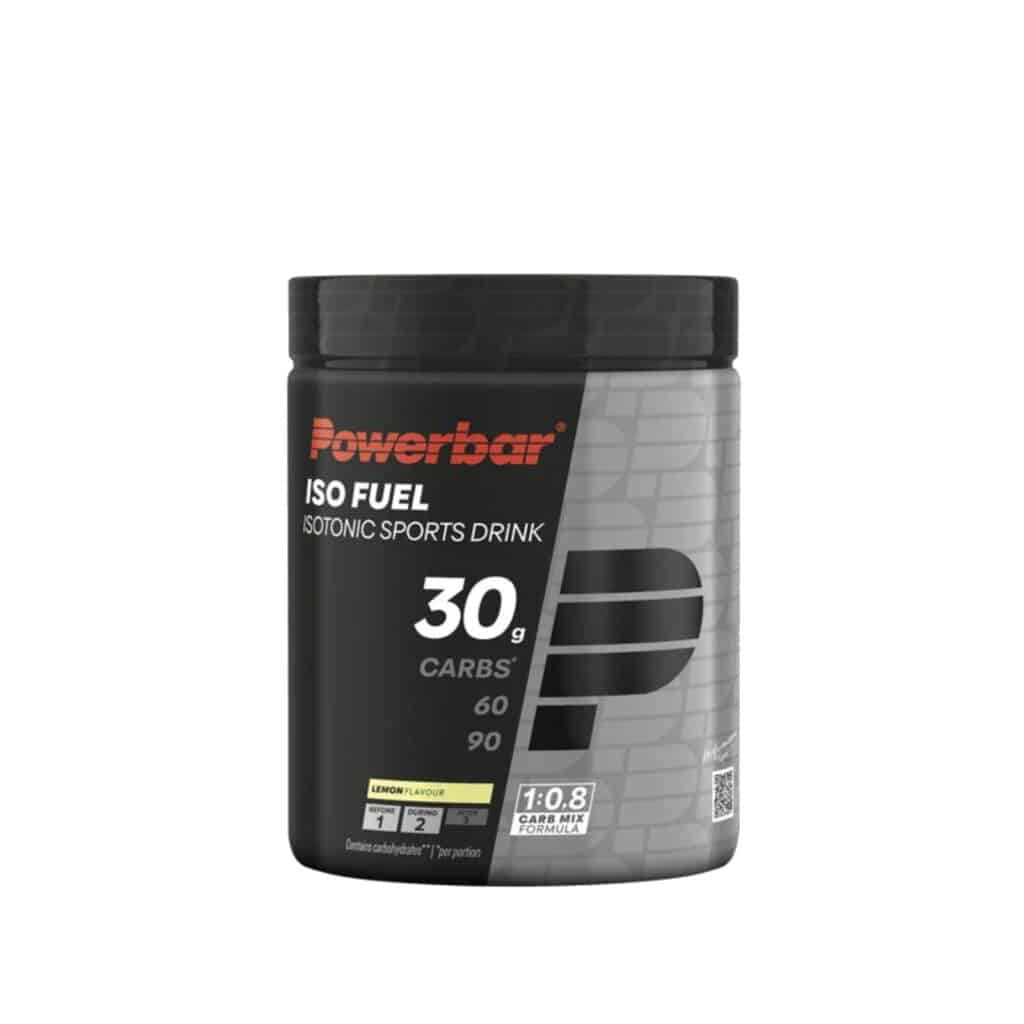 אבקה להכנת משקה איזוטוני בטעם לימון Powerbar Iso Fuel
