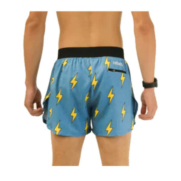 מכנס קצר לריצה צ'קן לגס לגברים Chickenlegs Mens Half Splits 4" short