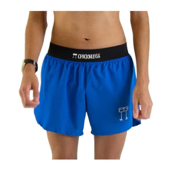 מכנס קצר לריצה צ'קן לגס לגברים Chickenlegs Mens Half Splits 4" short