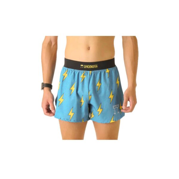 מכנס קצר לריצה צ'קן לגס לגברים Chickenlegs Mens Half Splits 4" short