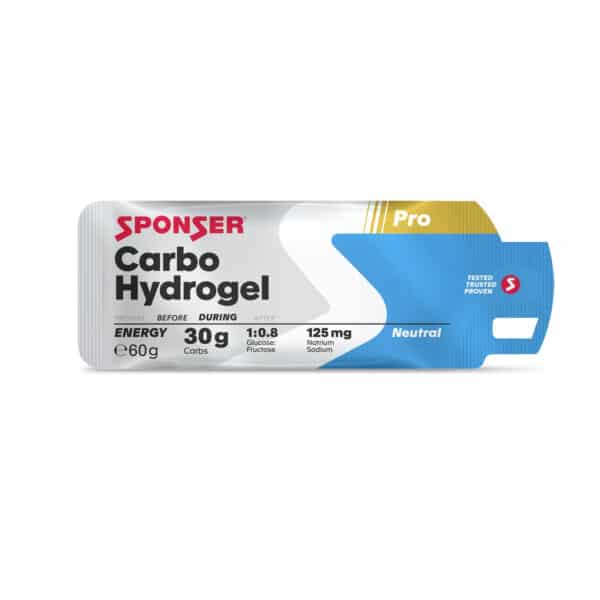 ג'ל אנרגיה בטעם ניטרלי ספונסר Sponser Carbo Hydrogel