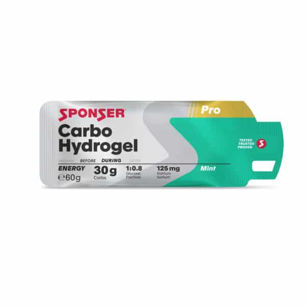 ג'ל אנרגיה בטעם מנטה ספונסר Sponser Carbo Hydrogel
