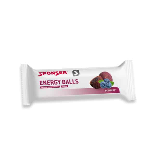 כדורי אנרגיה בטעם אוכמניות Sponser Energy Balls Blueberry