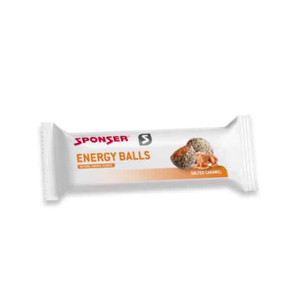 כדורי אנרגיה בטעם קרמל מלוח Sponser Energy Balls Salted Caramel
