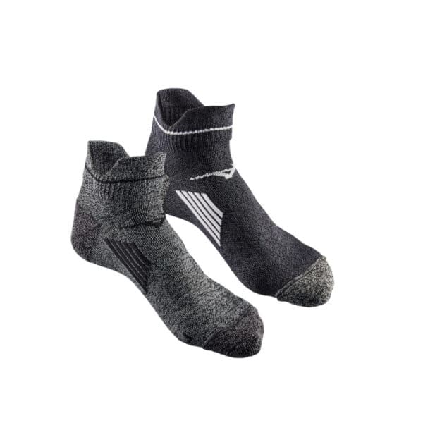 גרבי ריצה ואימון (U) Mizuno Active Training Mid 2P Socks