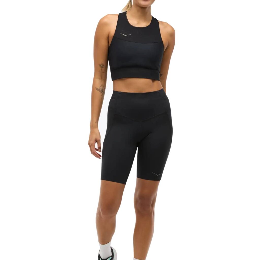 טייץ ריצה קצר 9 אינץ לנשים הוקה Hoka Novafly 9" Knit Short