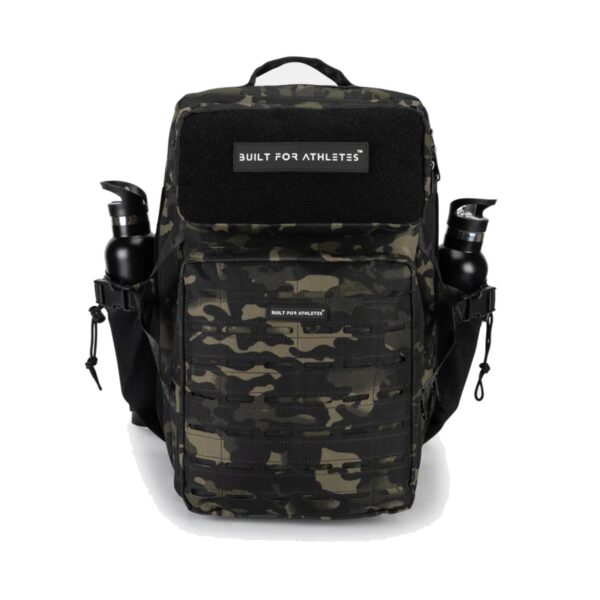תיק גב Built For Athletes Large Black Camo 45L Gym Backpack