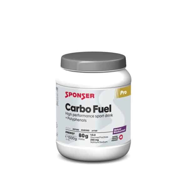 אבקה להכנת משקה ספורט עם פחמימות Sponser Carbo Fuel