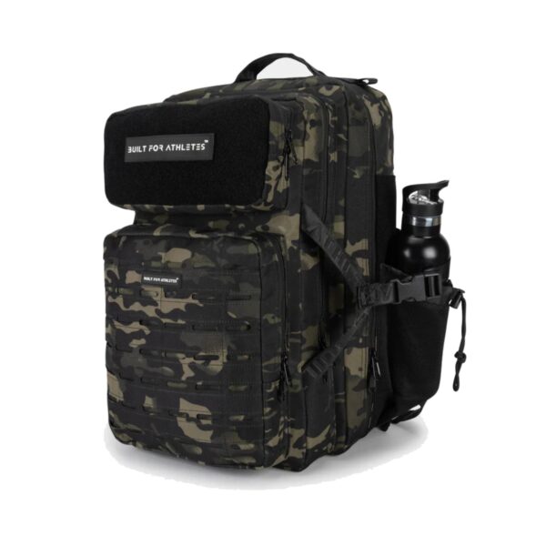 תיק גב Built For Athletes Large Black Camo 45L Gym Backpack