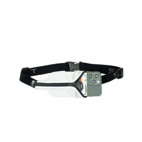 חגורת ריצה The Original SPIbelt Running חגורת ריצה The SPIbelt Cloudy/Black ZipperBelt