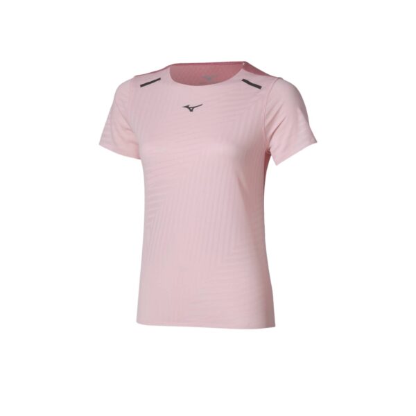 חולצת ריצה ש.קצר מיזונו לנשים Mizuno Tech Light Short Sleeve Tee