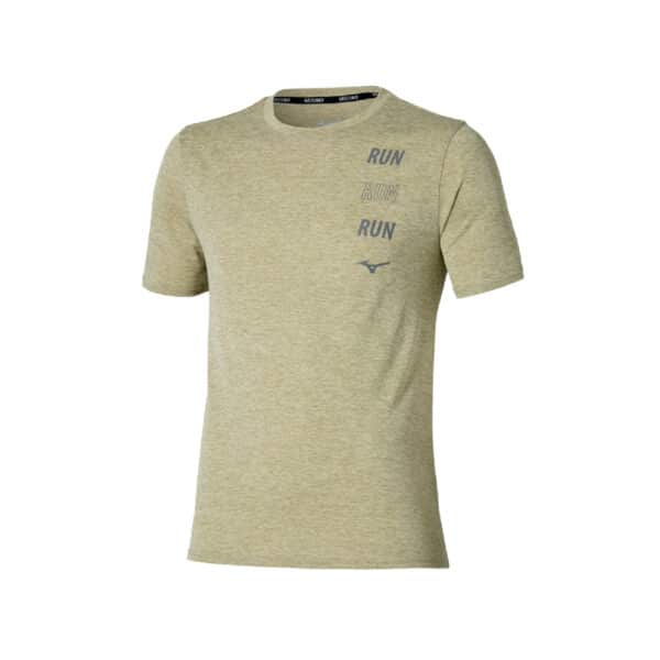 חולצת ריצה ש.קצר מיזונו לגברים Mizuno Core Run Short Sleeve Tee
