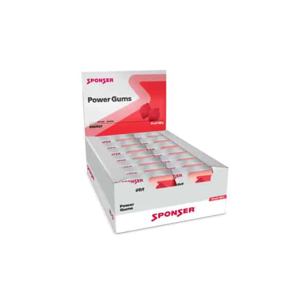 סוכריות ג'ל אנרגיה בטעם מיקס פירות Sponser Power Gums Fruit Mix