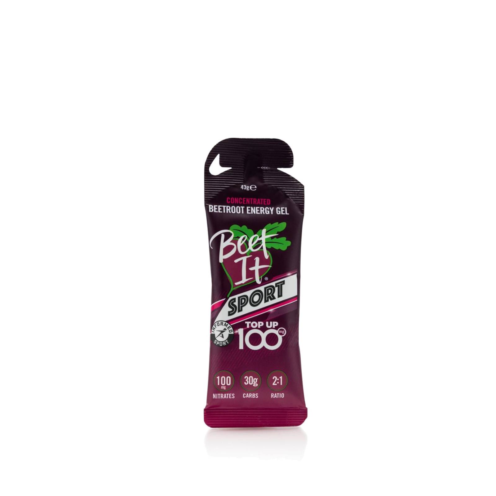 ג'ל אנרגיה מסלק Beet It Sport Energy Gel Top Up 100 ג'ל אנרגיה מסלק Beet It Sport Energy Gel Top Up 100