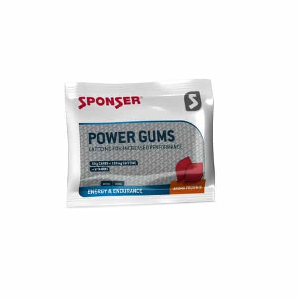 סוכריות ג'ל אנרגיה בטעם מיקס פירות Sponser Power Gums Fruit Mix