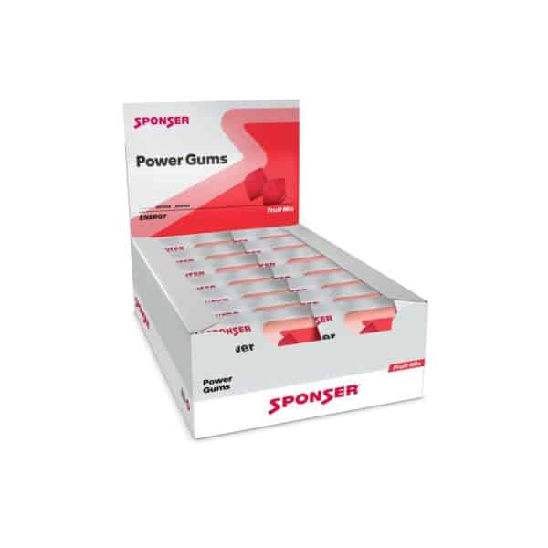 סוכריות ג'ל אנרגיה בטעם מיקס פירות Sponser Power Gums Fruit Mix