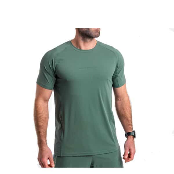 חולצת ריצה קצרה לגברים Built For Athletes Mens Hybrid Training T Shirt