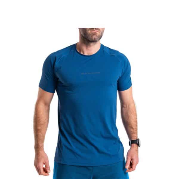 חולצת ריצה קצרה לגברים Built For Athletes Mens Hybrid Training T Shirt