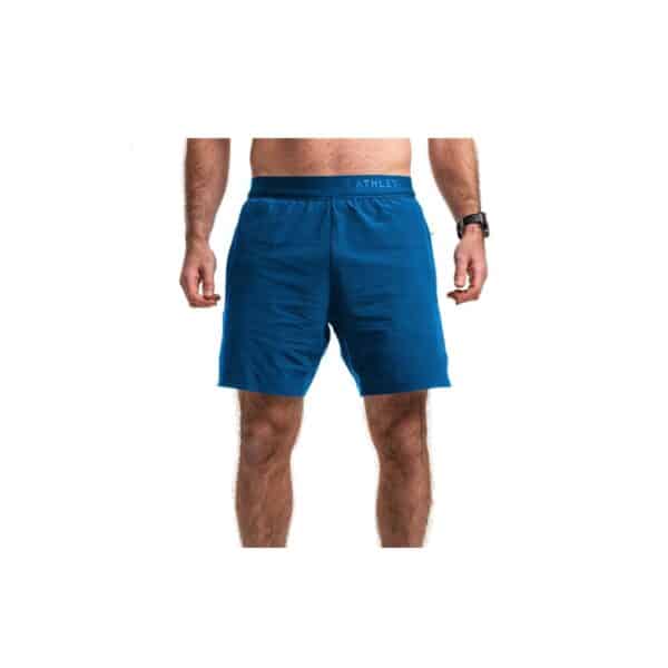 מכנס ריצה קצר לגברים Built For Athletes Mens Hybrid Training 2in1 Short
