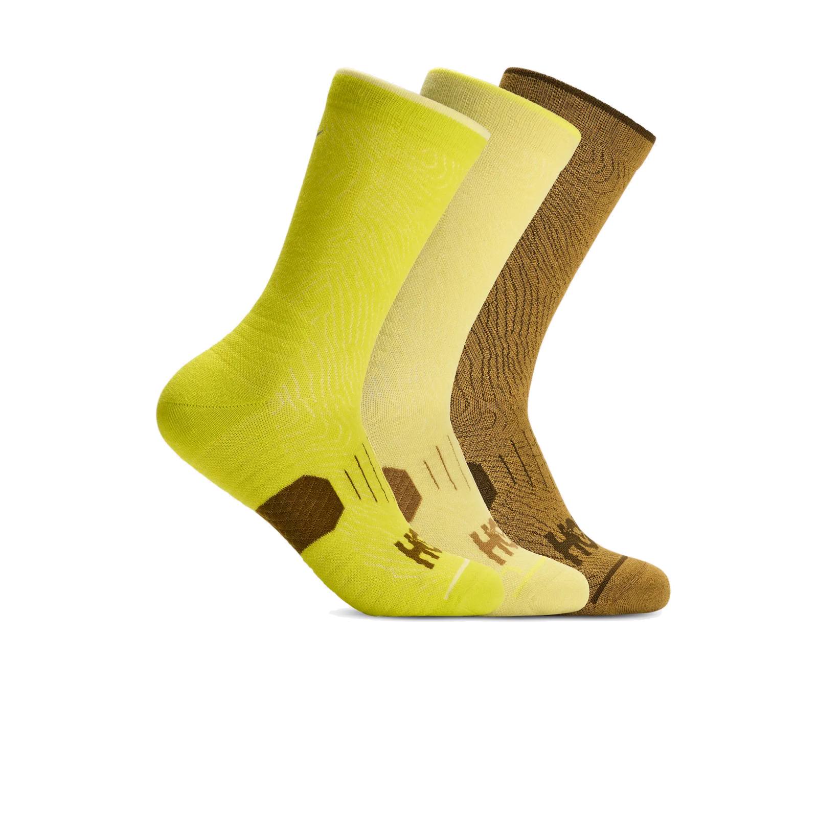 מארז 3 זוגות גרבי ריצה גבוהים הוקה Hoka U Crew Run Sock 3-Pack מארז 3 זוגות גרבי ריצה גבוהים הוקה Hoka U Crew Run Sock 3-Pack