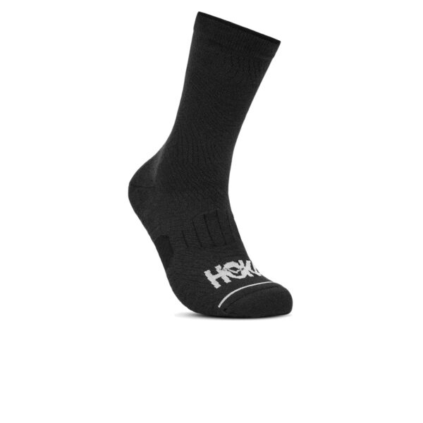 מארז 3 זוגות גרבי ריצה גבוהים שחורים הוקה Hoka U Crew Run Sock 3-Pack