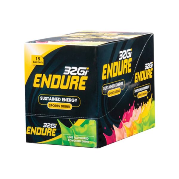 אבקת משקה ספורט בטעם ליים 32Gi Endure Sustained Energy Sports Drink