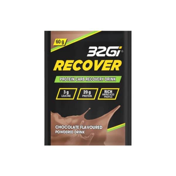 אבקת משקה בטעם שוקולד 32Gi Recover Protein Carb Recovery Drink