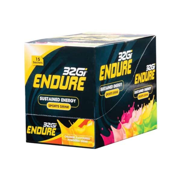 אבקת משקה ספורט בטעם תפוז 32Gi Endure Sustained Energy Sports Drink