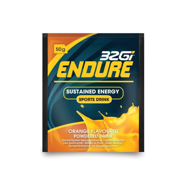 אבקת משקה ספורט בטעם תפוז 32Gi Endure Sustained Energy Sports Drink