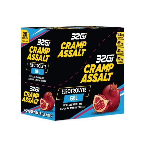 ג'ל אלקטרוליטים בטעם רימון -32Gi Cramp Assalt