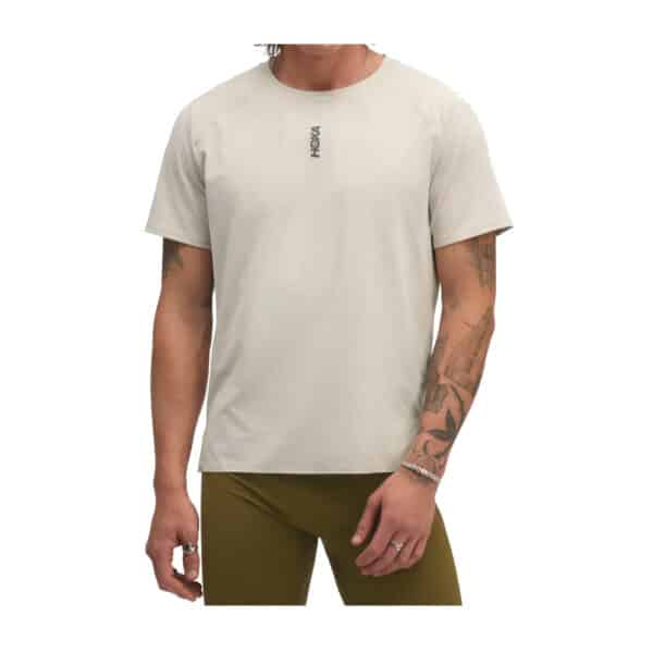 חולצת ריצה קצרה לגברים הוקה Hoka EveryRun Short Sleeve