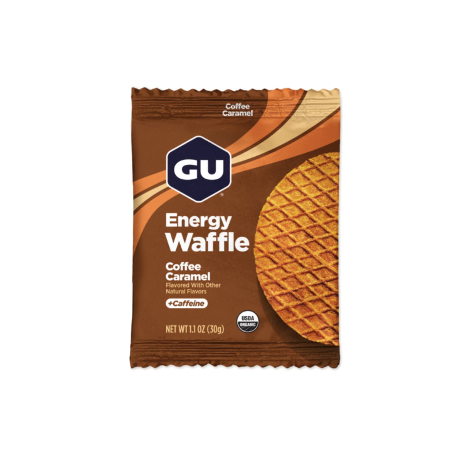 וופל אנרגיה קפה קרמל GU Energy Waffle Coffee Caramel וופל אנרגיה קפה קרמל GU Energy Waffle Coffee Caramel