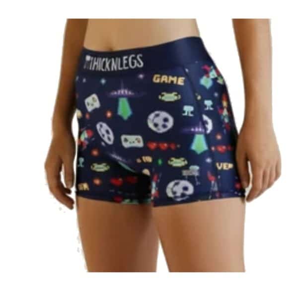 מכנס קצר לריצה צ'קן לגס לנשים ChicknLegs 3" Compression Shorts