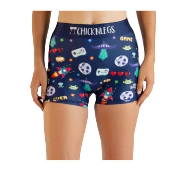 מכנס קצר לריצה צ'קן לגס לנשים ChicknLegs 3" Compression Shorts