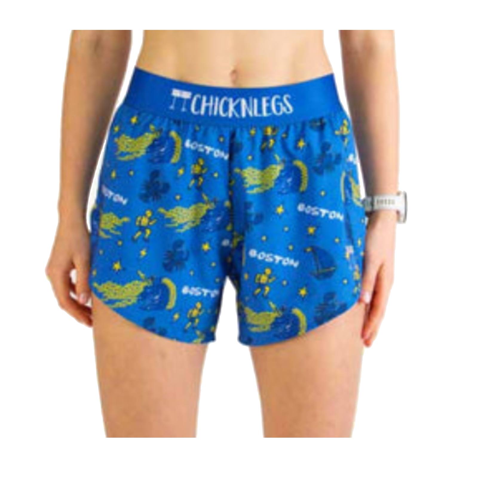 מכנס קצר לריצה צ'קן לגס לנשים ChicknLegs 4'' Split Shorts מכנס קצר לריצה צ'קן לגס לנשים ChicknLegs 4'' Split Shorts
