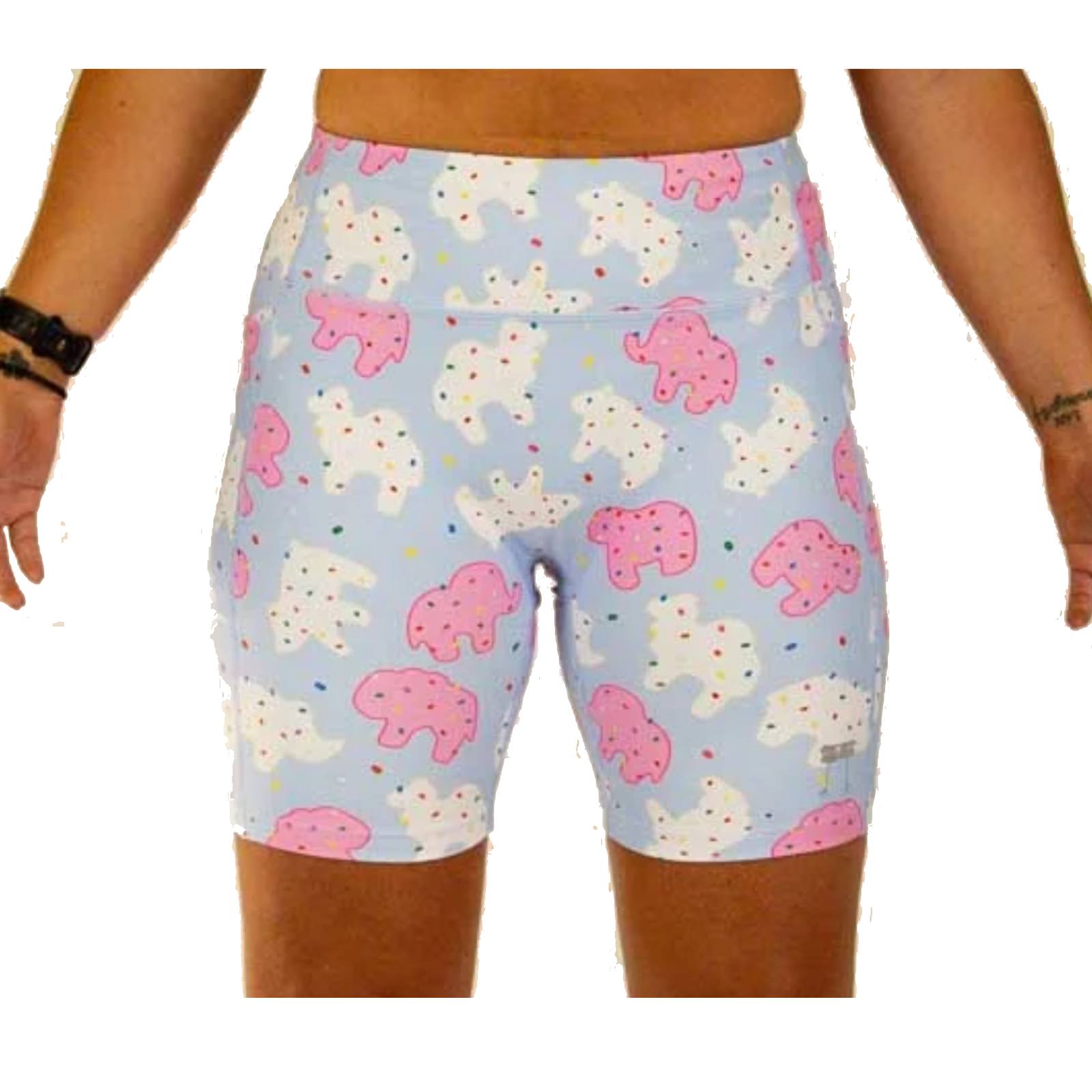 מכנס קצר לריצה צ'קן לגס לנשים ChicknLegs 7" PWR Compression Shorts מכנס קצר לריצה צ'קן לגס לנשים ChicknLegs 7" PWR Compression Shorts
