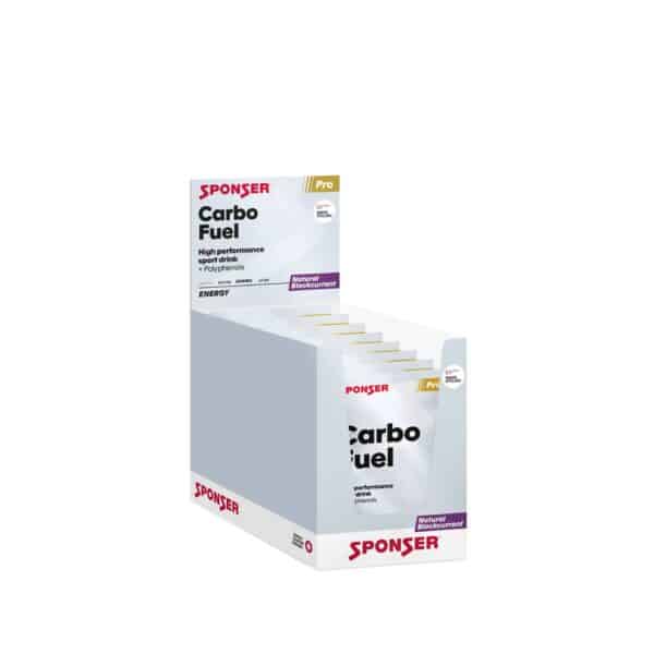 משקה ספורט דומדמניות שחורות ניטרלי Sponser Carbo Fuel Natural Blackcurrant